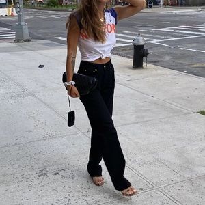 Black Moonstruck Heavy Manners Denim size 24